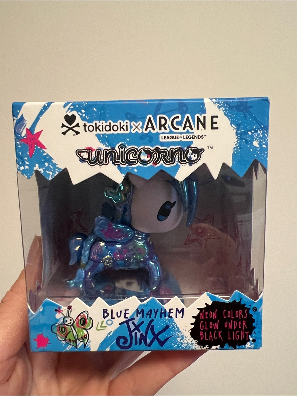 Tokidoki x Arcane Unicorno Jinx from League of Legends